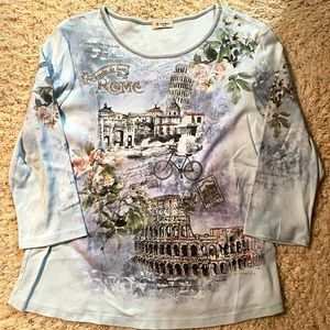 Women’s Rome Theme Top